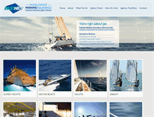 Tablet Screenshot of fastnet-marine.co.uk